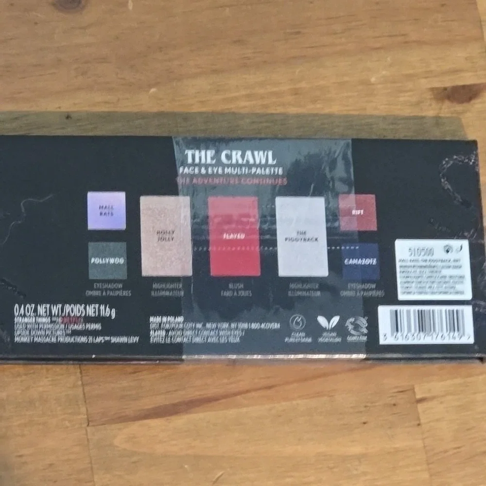 New Sealed Covergirl Stranger Things The Crawl Face & Eye Multi Palette